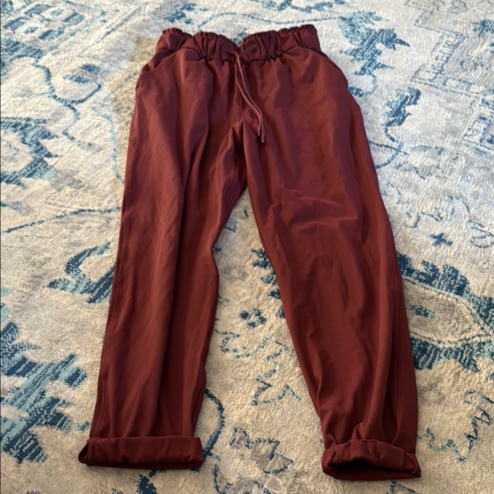 lululemon athletica Burgundy Jogger